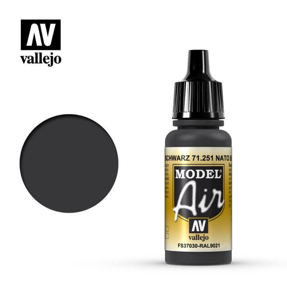 Vallejo Model Air - NATO Black 17 ml