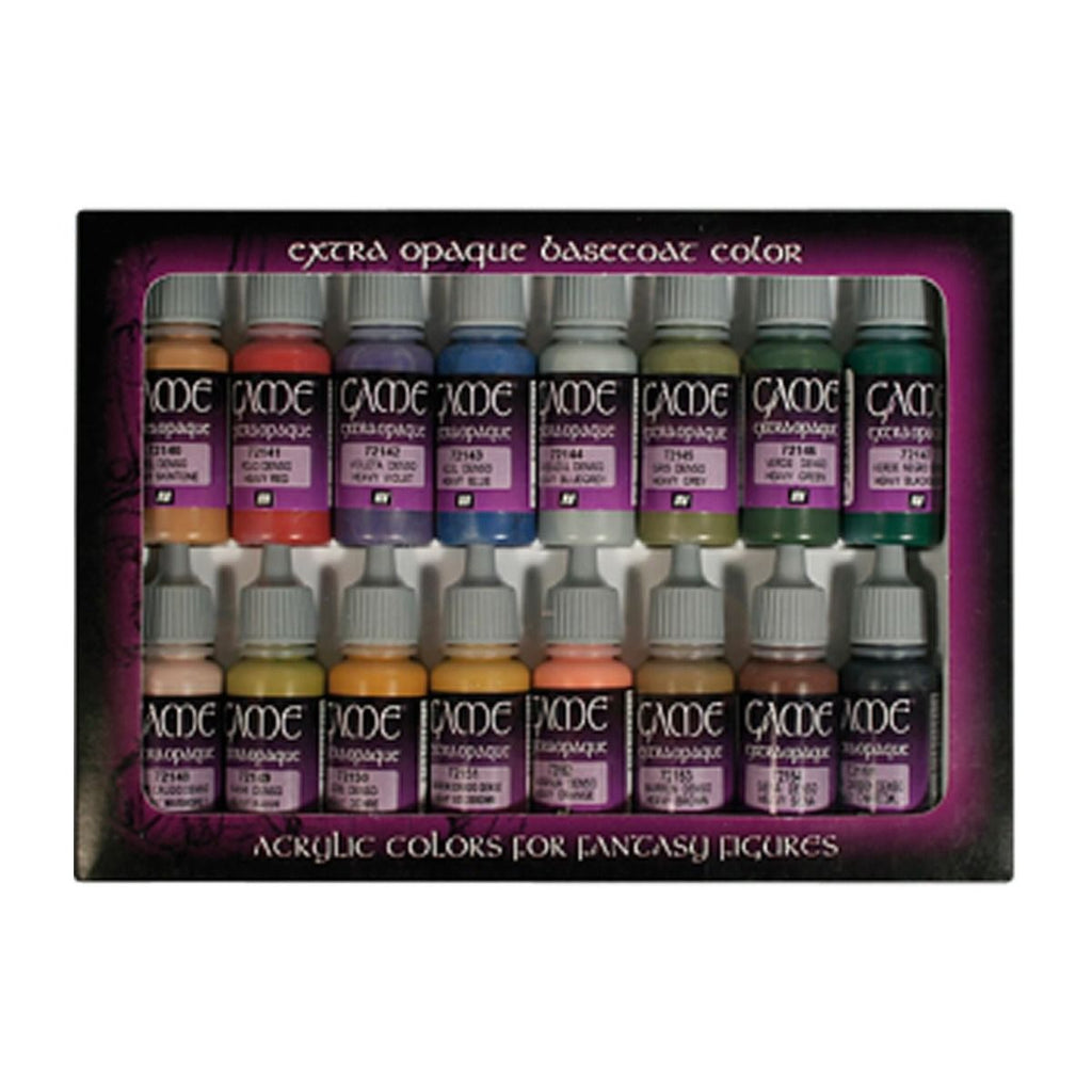 Vallejo Game Colour - Extra Opaque 16 Colour Set