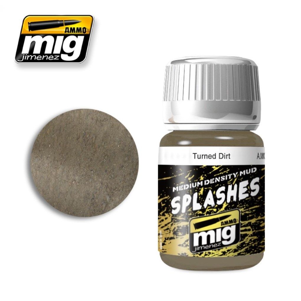 Ammo - AMIG1753 - Enamel Textures Turned Dirt 35ml