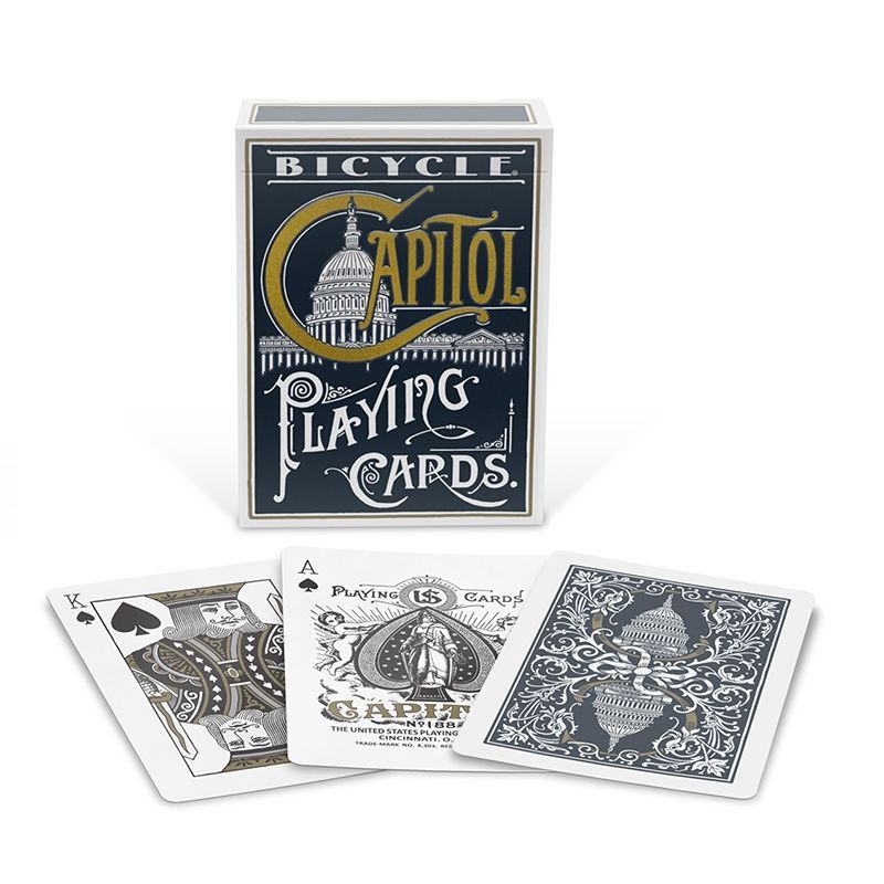 Bicycle Playing Cards - Capitol Mixed Red and Blue