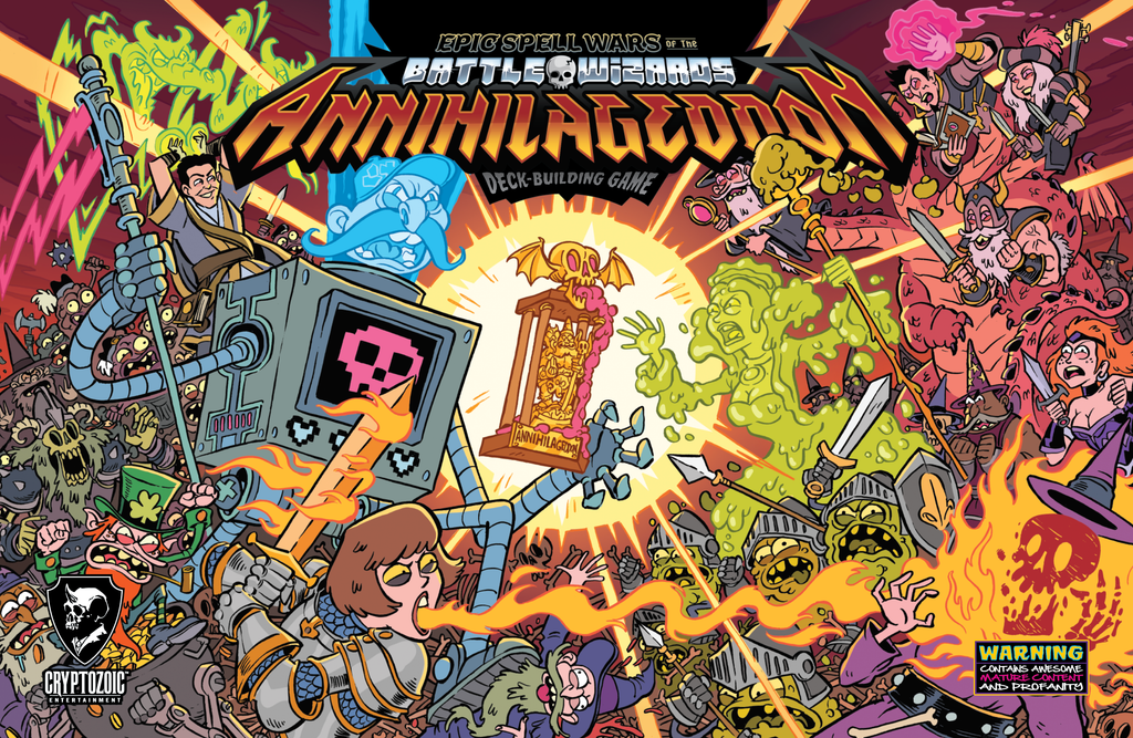 Epic Spell Wars of the Battle Wizards - of the Battle Wizards - Annihilageddon Deck-Building-Game