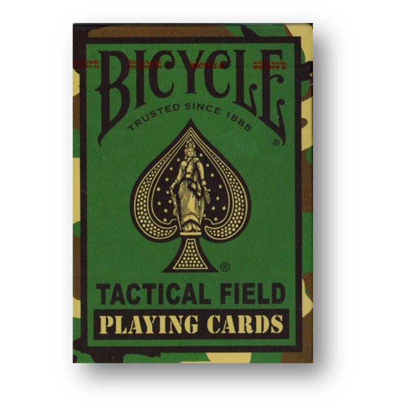 Bicycle Playing Cards - Tactical Field Green Camo/Brown Camo Mix