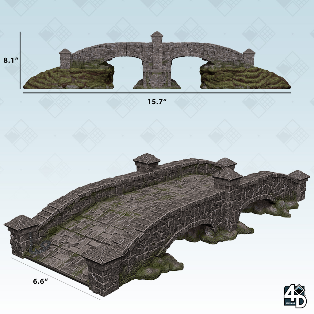 WizKids 4D Settings Stone Bridge