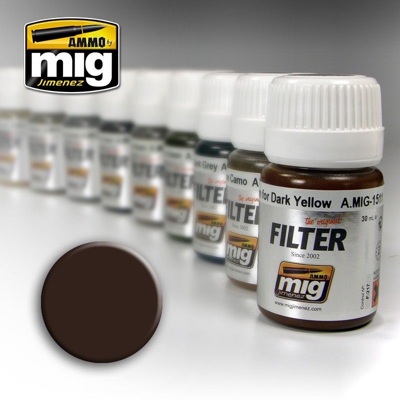 Ammo - AMIG1511 - Filters Brown for Dark Yellow 35ml
