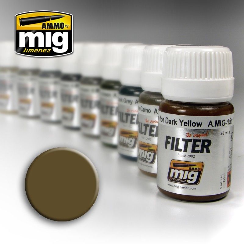 Ammo - AMIG1504 - Filters Brown for Desert Yellow 35ml