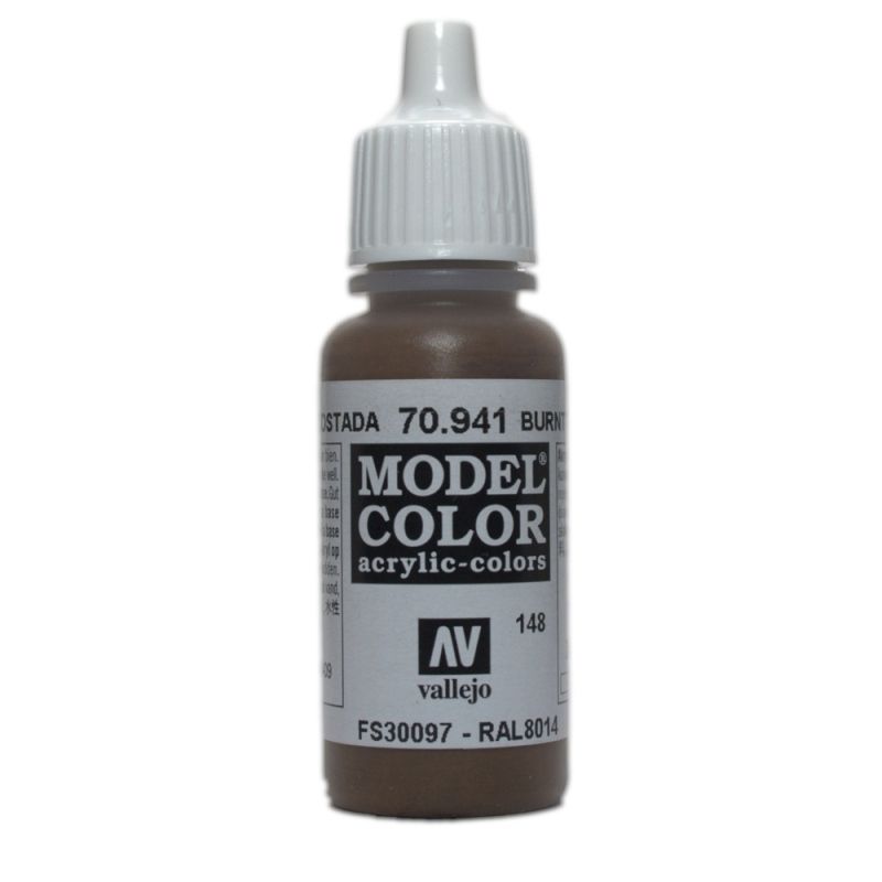 Vallejo Model Colour - Burnt Umber 17 ml