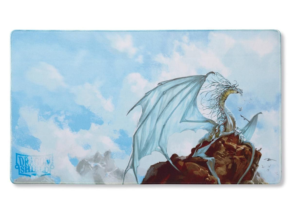 Dragon Shield - Playmat - Case and Coin - Silver Caelum