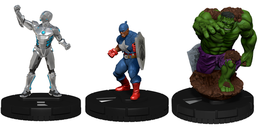 Marvel HeroClix Captain America and the Avengers Booster Brick