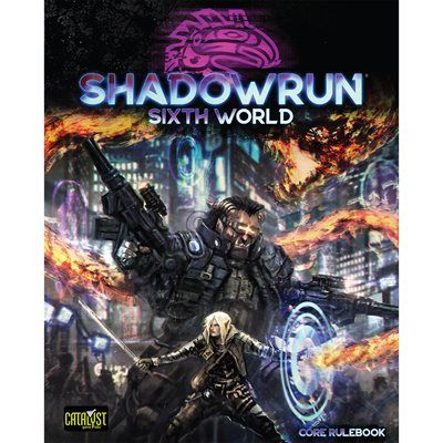 Shadowrun 6th Edition Hardcover Core Rulebook