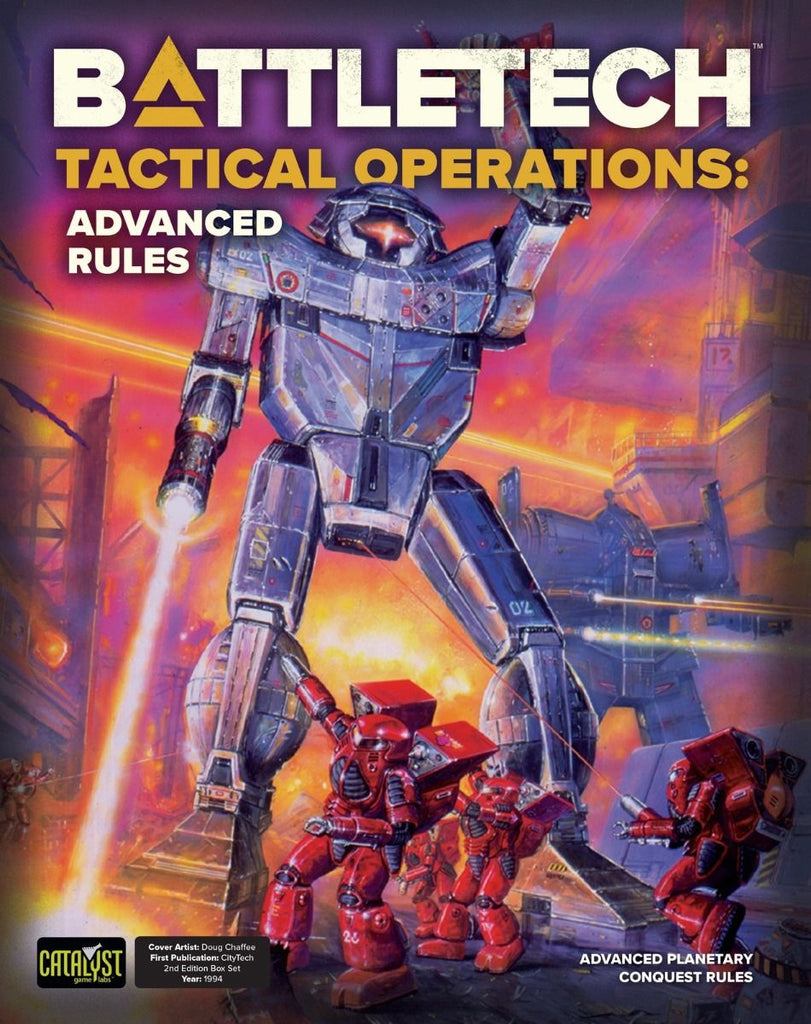 BattleTech - Tactical Operations Advanced Rules (HC)