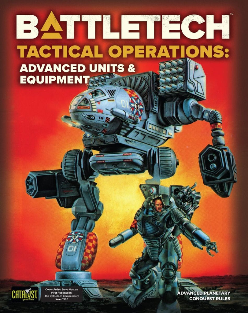 BattleTech - Tactical Operations Advanced Units & Equipment (HC)