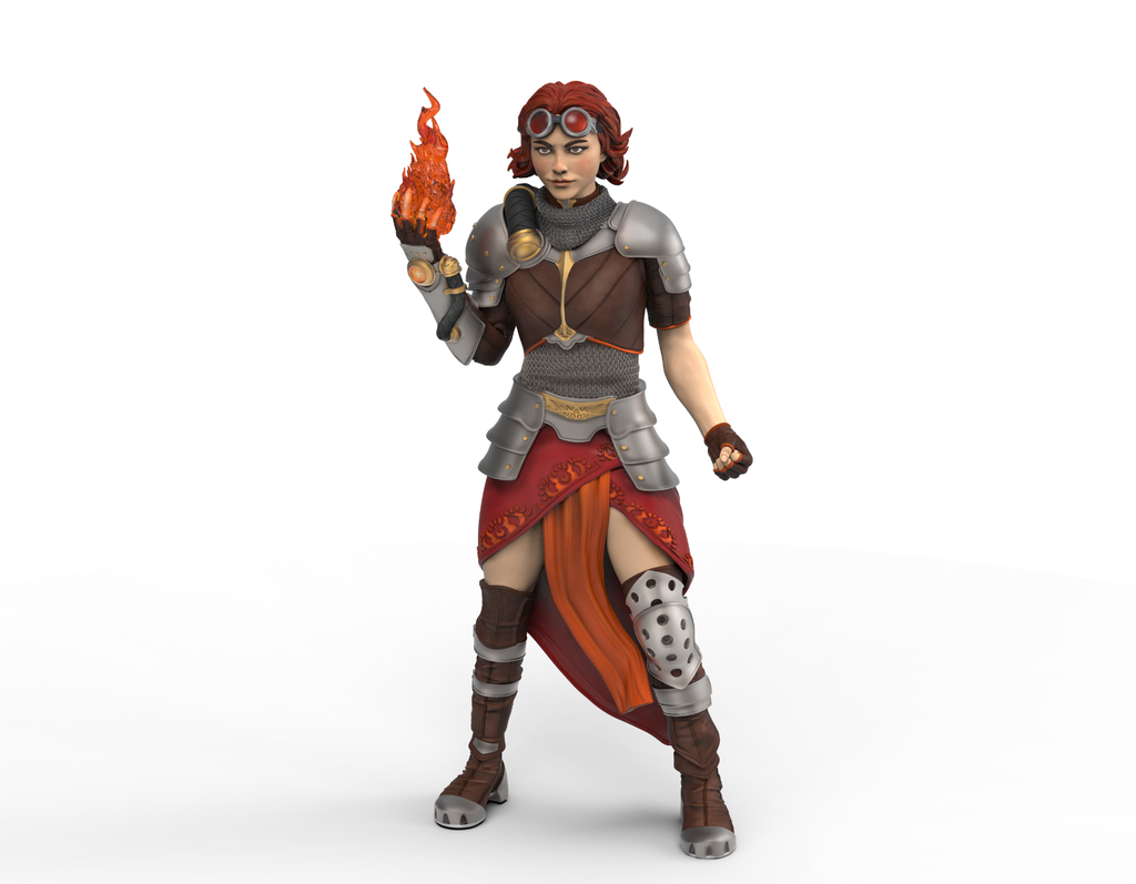 Magic the Gathering Chandra Nalaar Full-Size Foam Figure