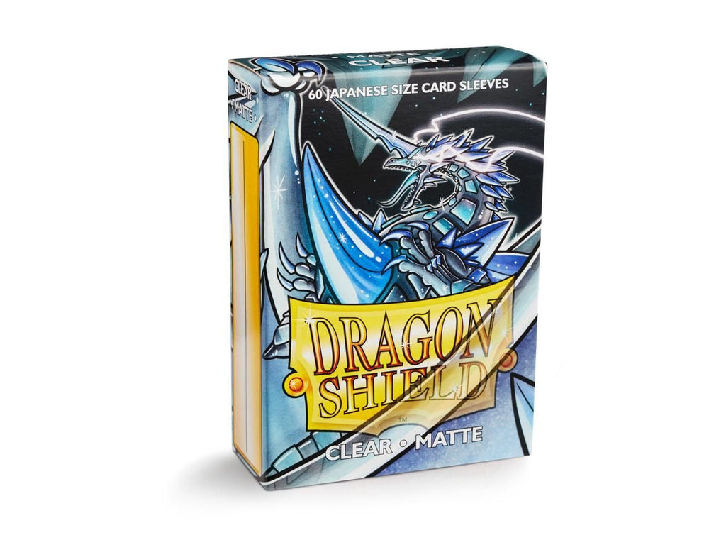 Dragon Shield - Sleeves - Japanese - Box 60 - Clear Matte