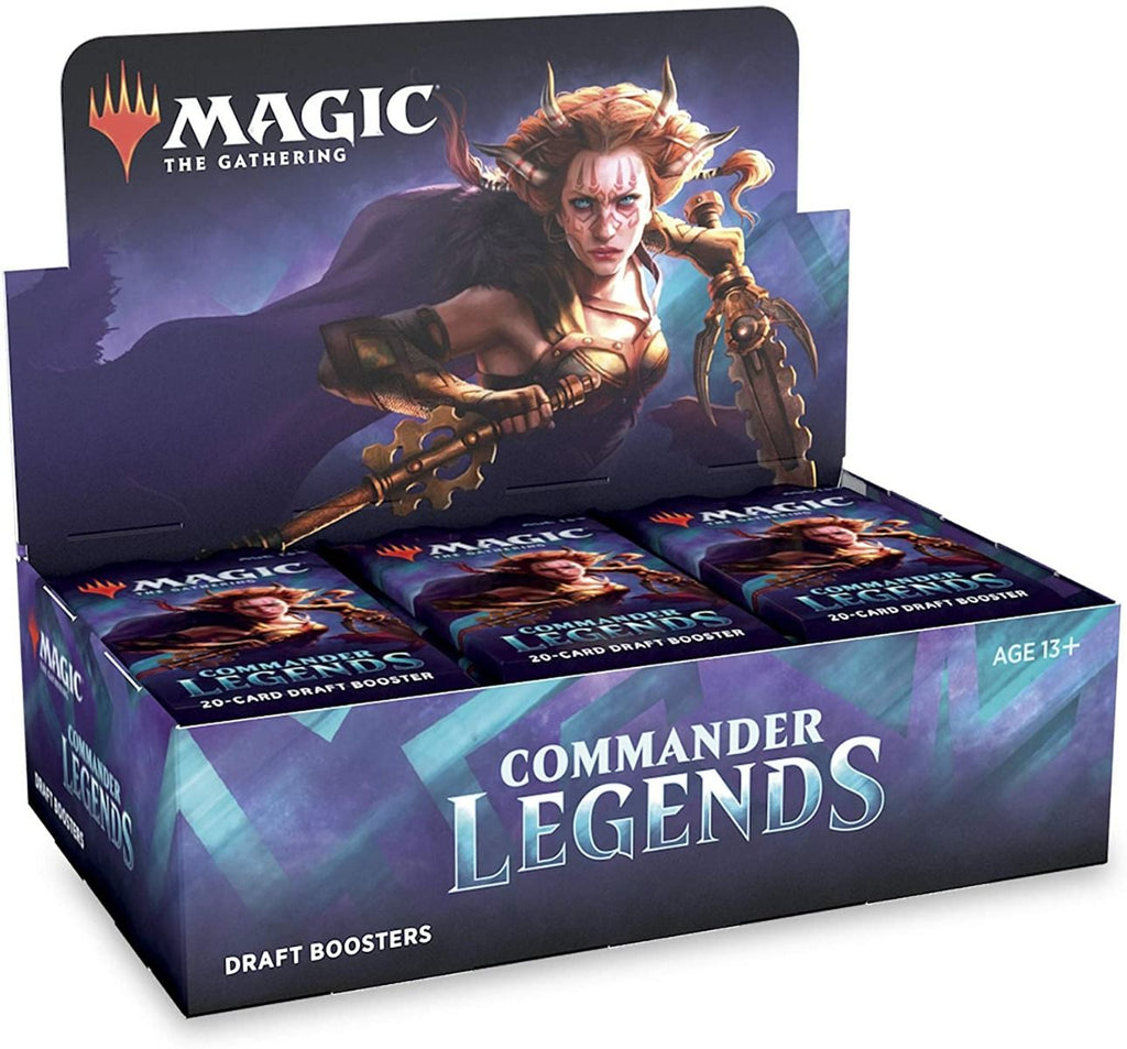 Magic Commander Legends Draft Booster Display