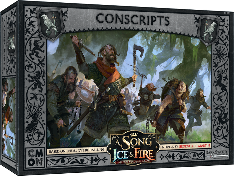 A Song of Ice and Fire TMG - Nights Watch Conscripts Unit Box