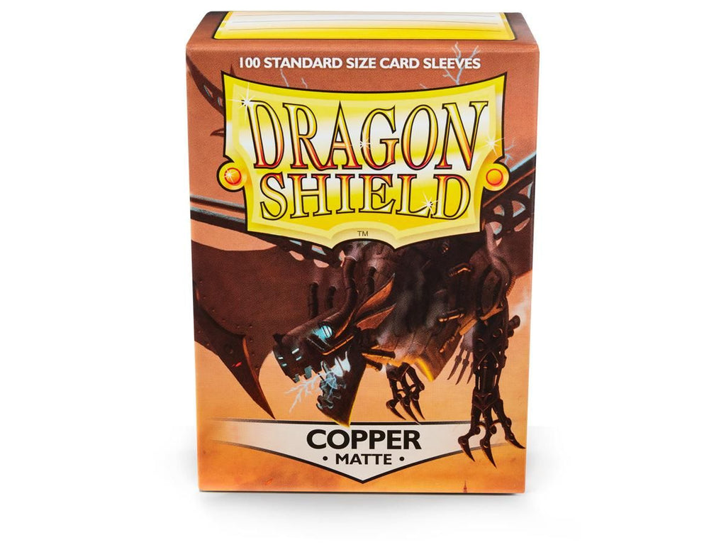 Dragon Shield - Sleeves - Box 100 - Copper MATTE