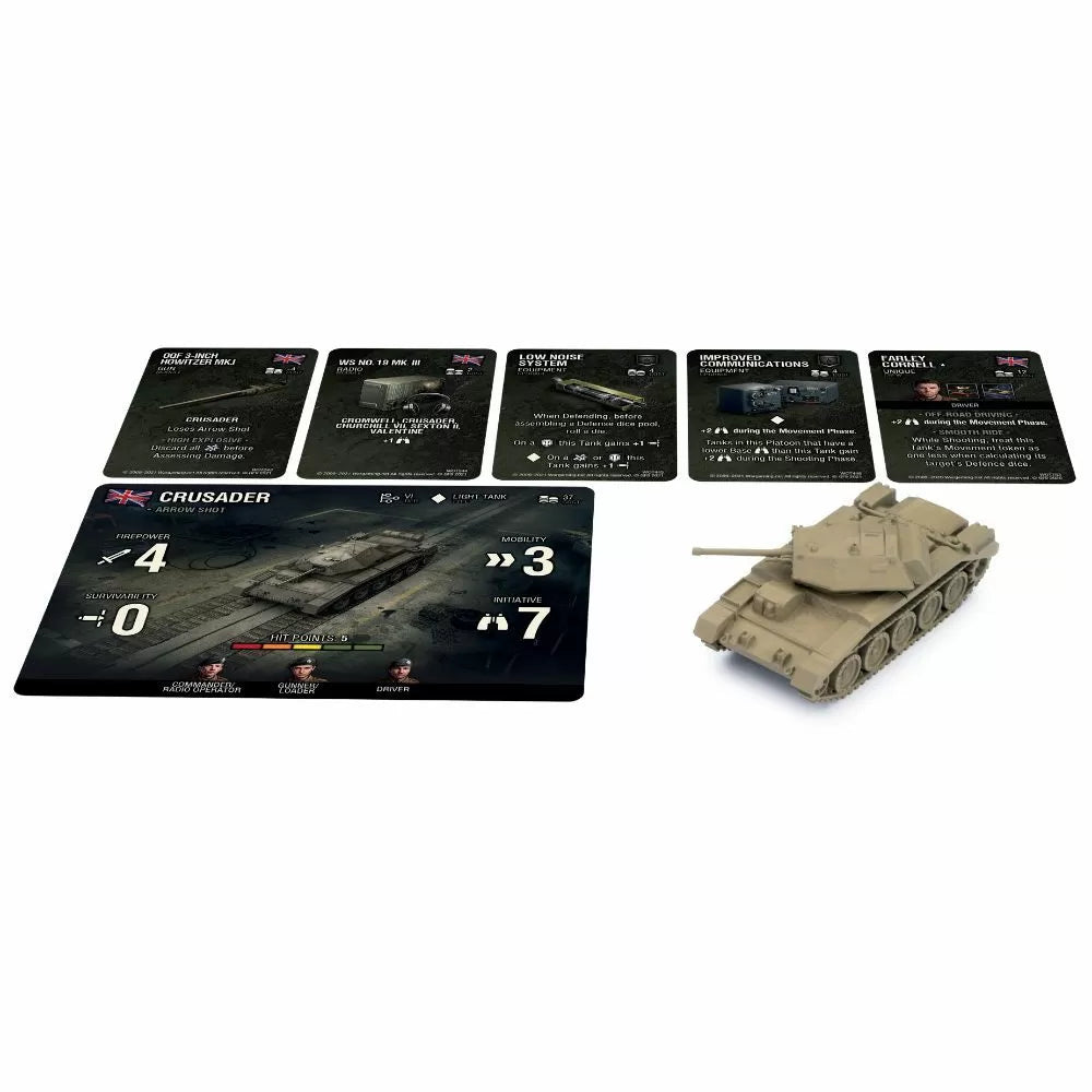 World of Tanks Miniatures Game - British Crusader