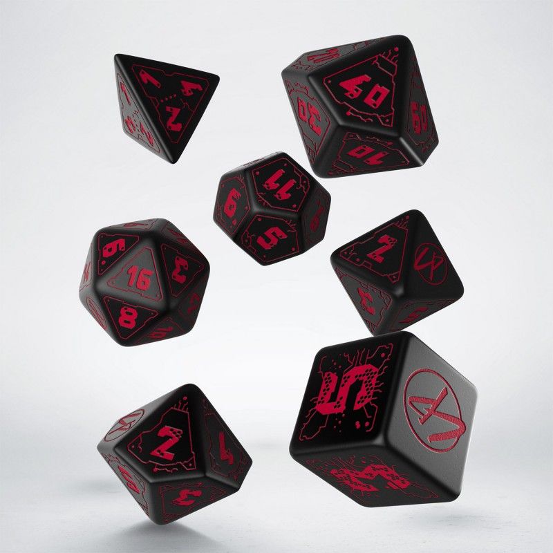 Cyberpunk RPG Dice Set