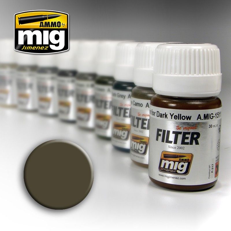Ammo - AMIG1502 - Filters Dark Grey for White 35ml