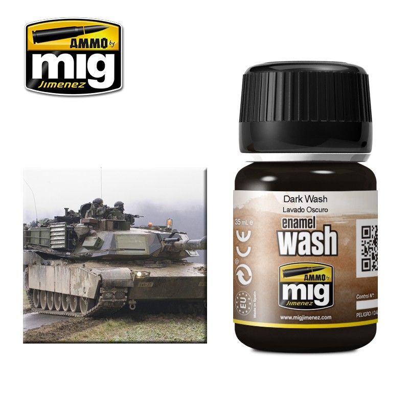 Ammo - AMIG1008 - Enamel Washes Dark Wash 35ml