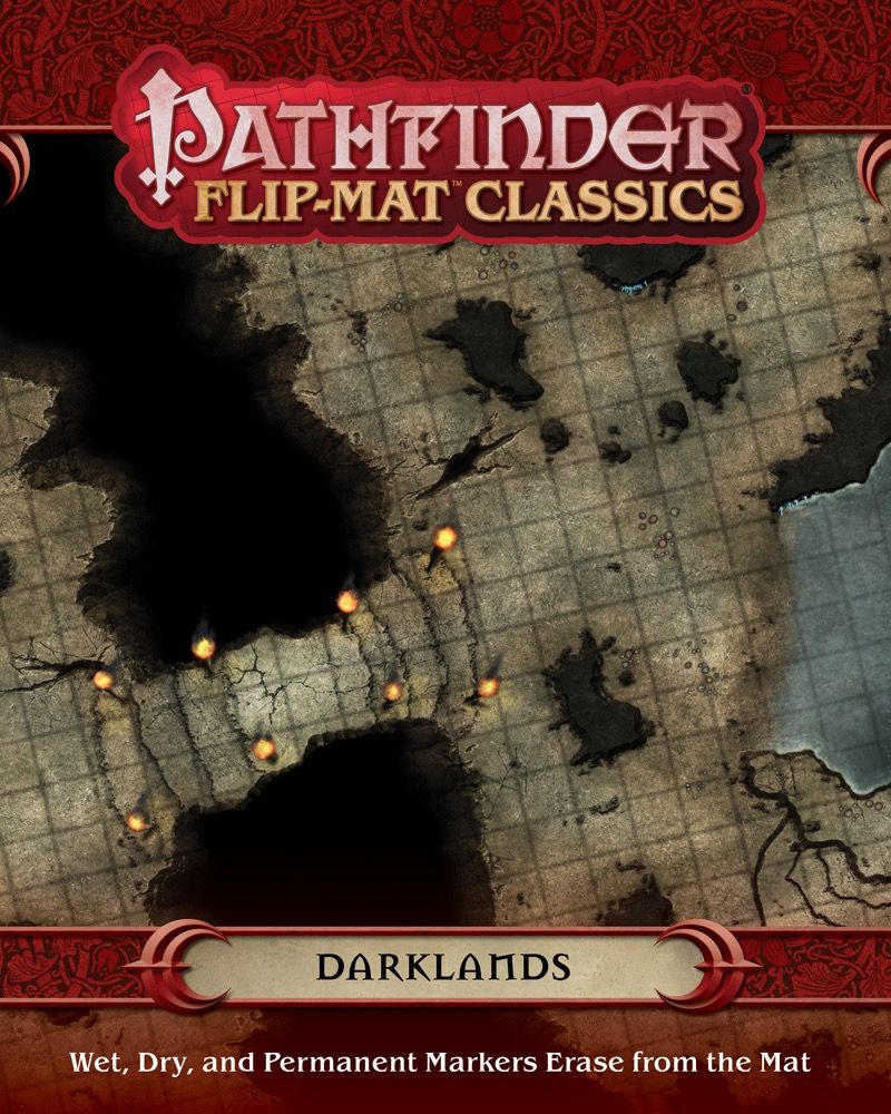 Pathfinder Accessories Flip Mat Classics Darklands