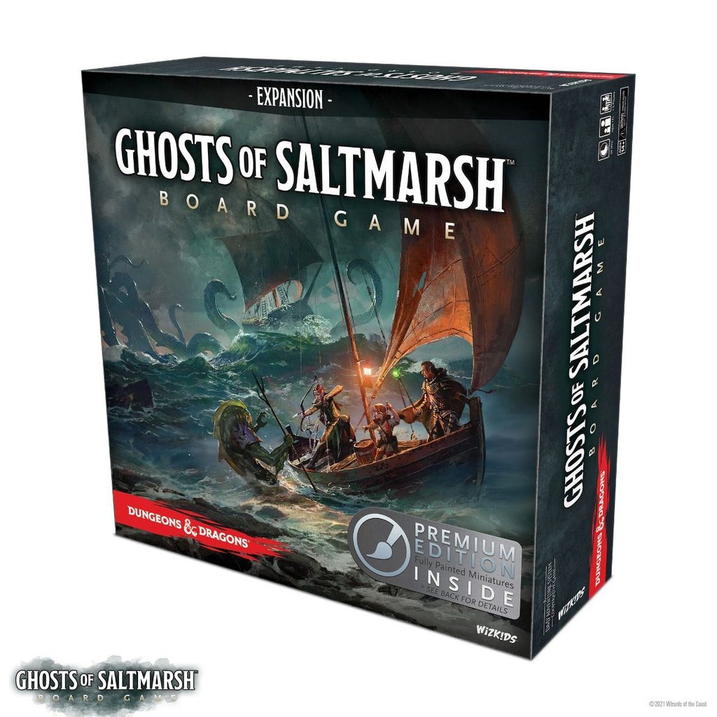 D&D Ghosts of Saltmarsh Adventure System Board Game (Premium Edition)