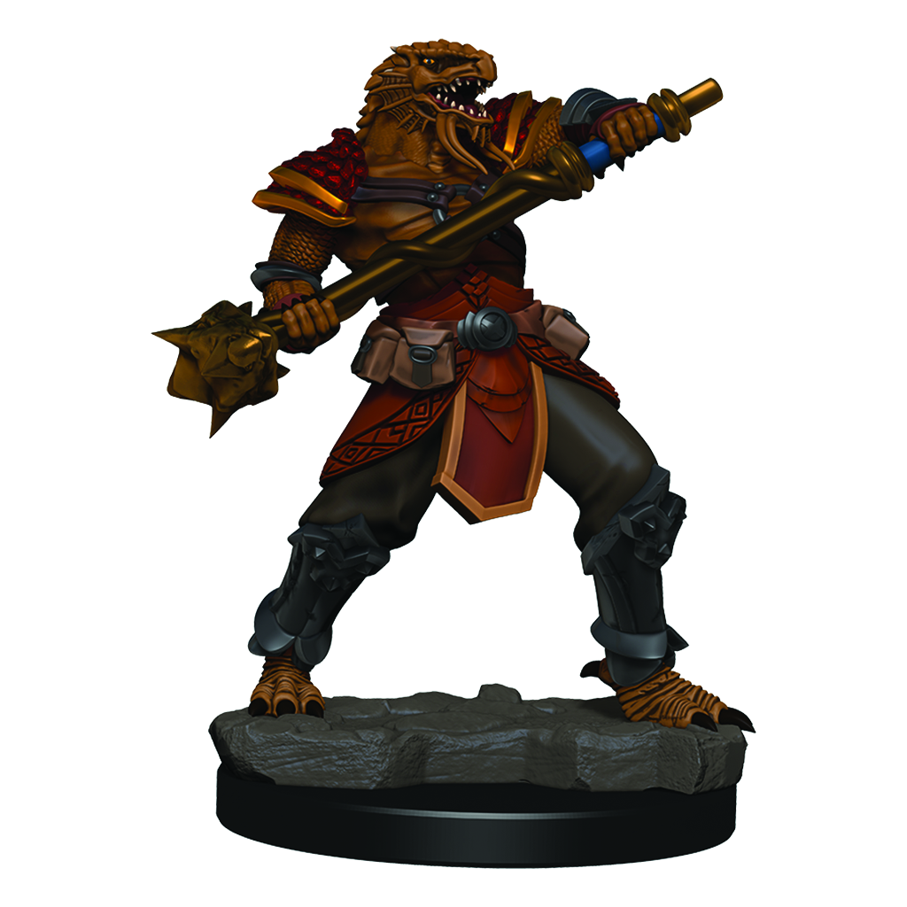 D&D Premium Painted Figures Male Dragonborn Fighter