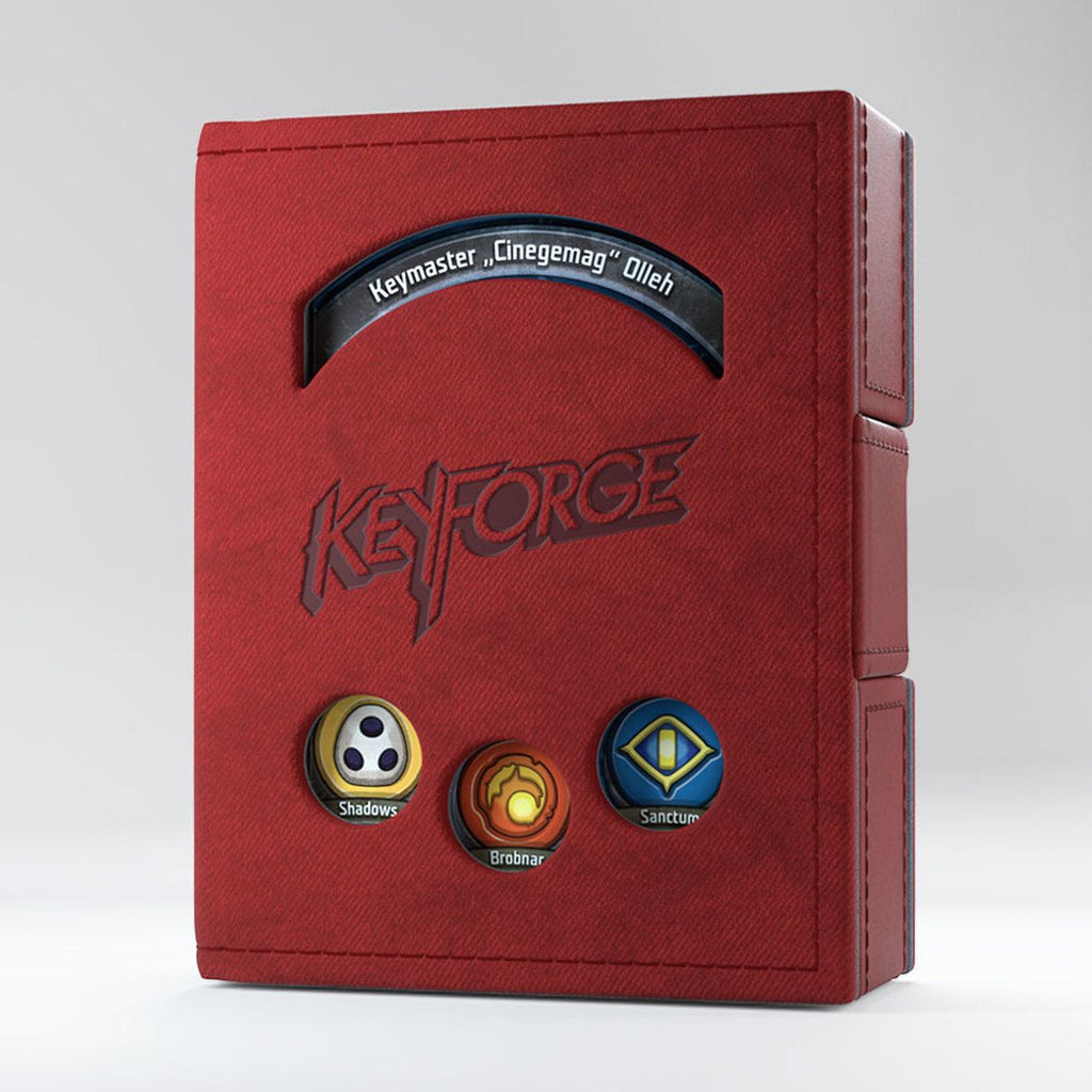 Gamegenic Keyforge Deck Book Red