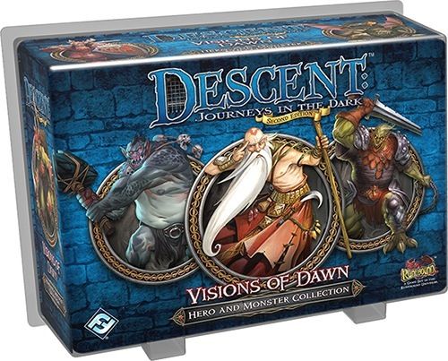 Descent 2nd Edition Visions of Dawn Hero and Monster Collection