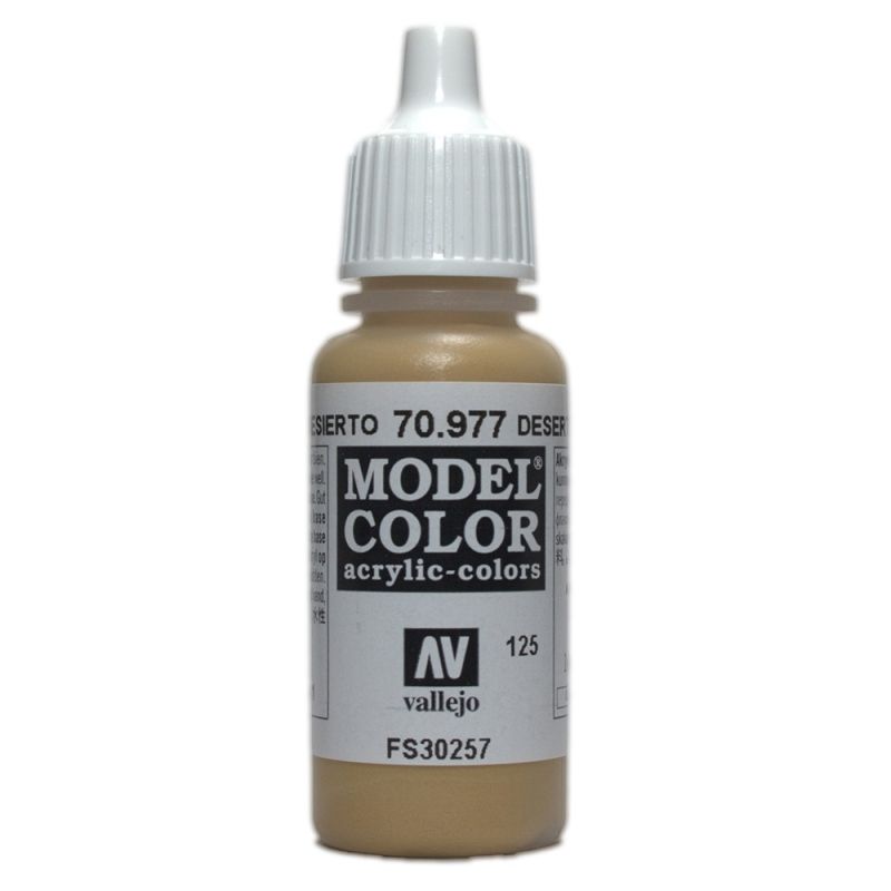 Vallejo Model Colour - Desert Yellow 17 ml