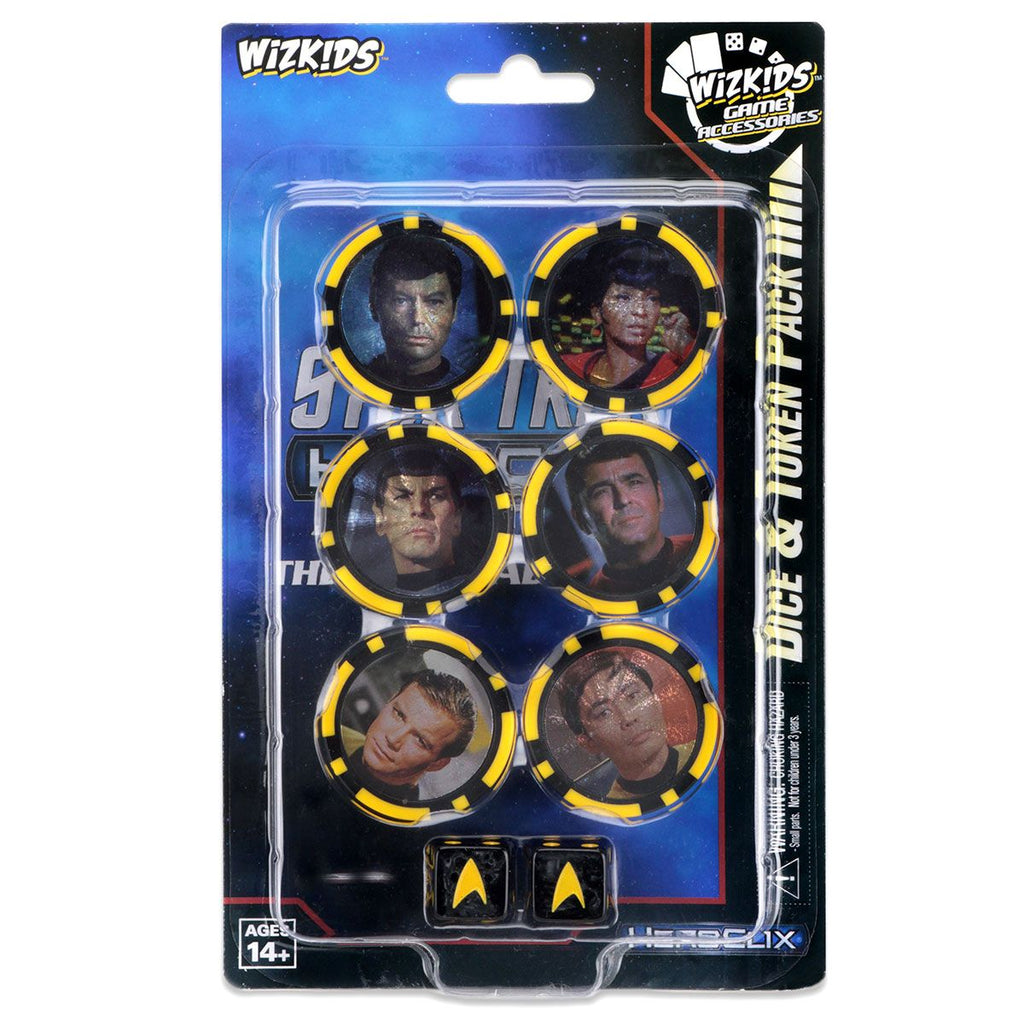 Star Trek HeroClix Away Team The Original Series Dice and Token Pack