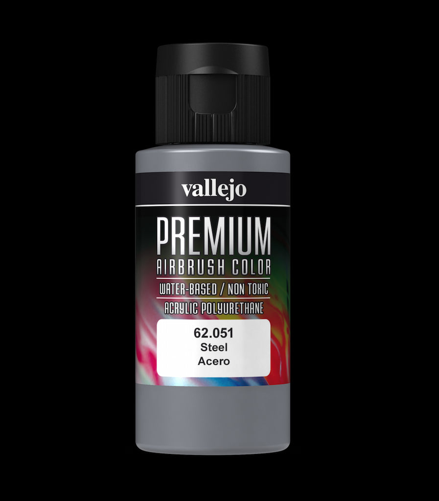 Vallejo Premium Colour - Steel 60 ml