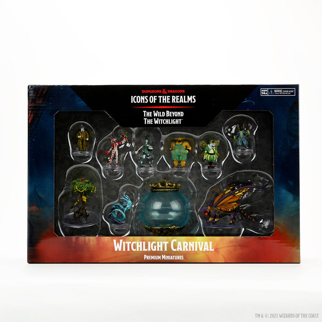 D&D Icons of the Realms Miniatures The Wild Beyond the Witchlight - Witchlight Carnival Premium Set