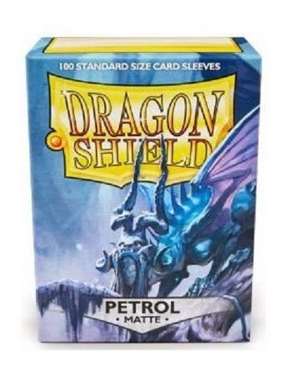 Dragon Shield - Sleeves - Box 100 - Petroleum MATTE