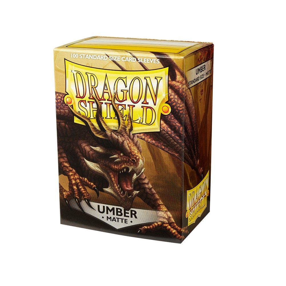 Dragon Shield - Sleeves - Box 100 - Umber MATTE