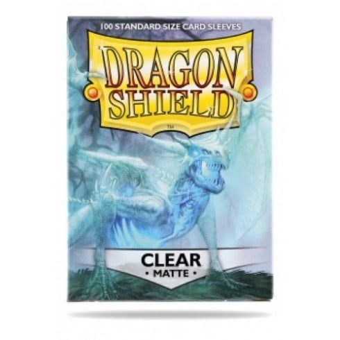 Dragon Shield - Sleeves - Box 100 - Clear MATTE