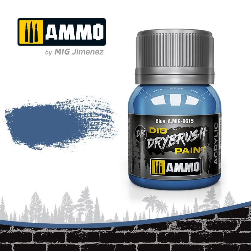 Ammo by MIG Drybrush Blue