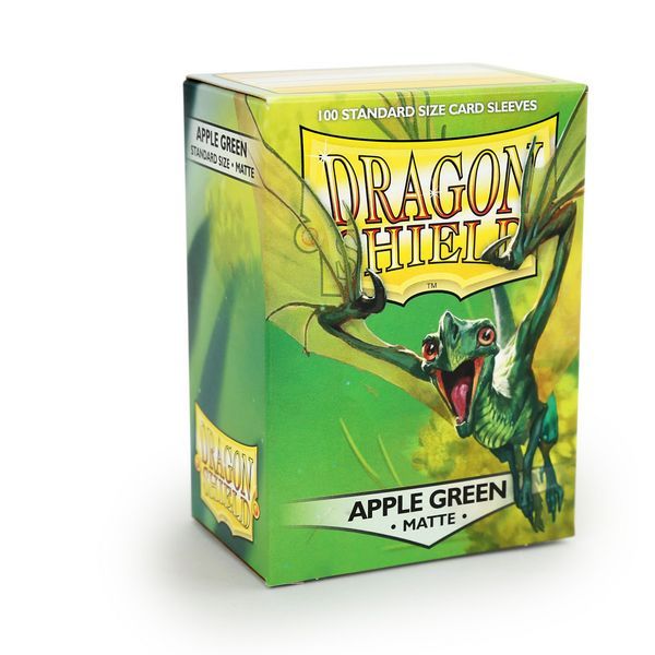 Dragon Shield - Sleeves - Box 100 - Apple Green MATTE