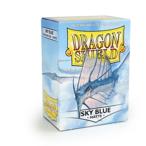 Dragon Shield - Sleeves - Box 100 - Sky Blue MATTE