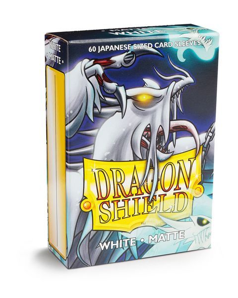 Dragon Shield - Sleeves - Japanese - Box 60 - White Matte