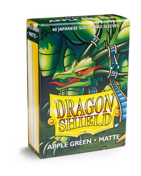 Dragon Shield - Sleeves - Japanese - Box 60 - Apple Green Matte