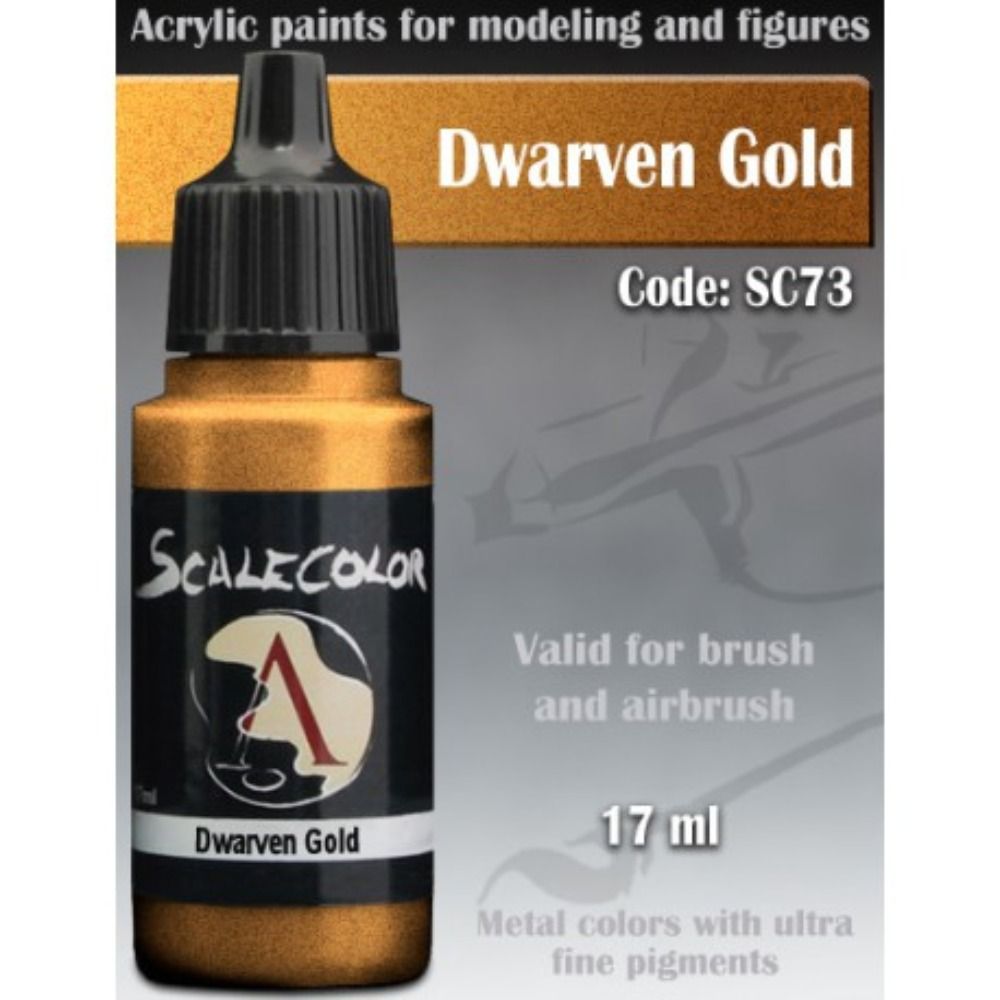 Scale 75 Scalecolor Metal n' Alchemy Dwarven Gold 17ml