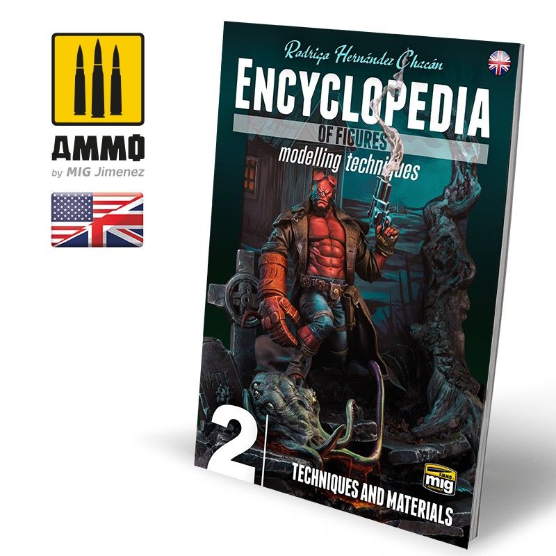 Ammo - AMIG6222 - Encyclopedia of Figures Modelling Techniques - Vol. 2 Techniques and Materials