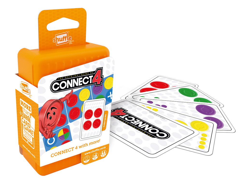 Shuffle Card Game Connect 4
