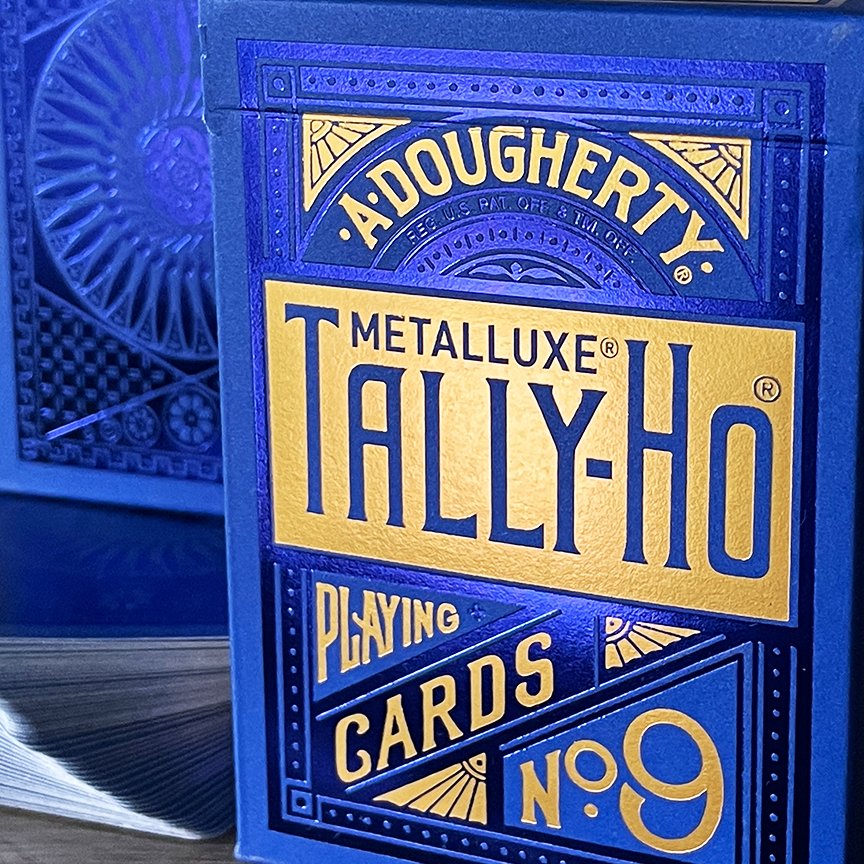 Bicycle Playing Cards - Metalluxe Tally-Ho