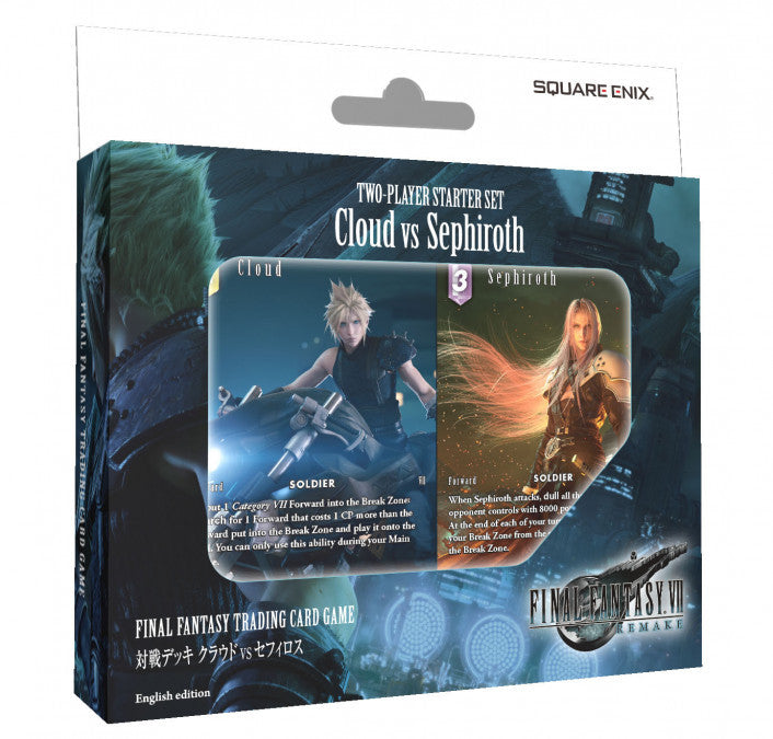 Final Fantasy TCG Two Player Starter Set Cloud vs Sephiroth