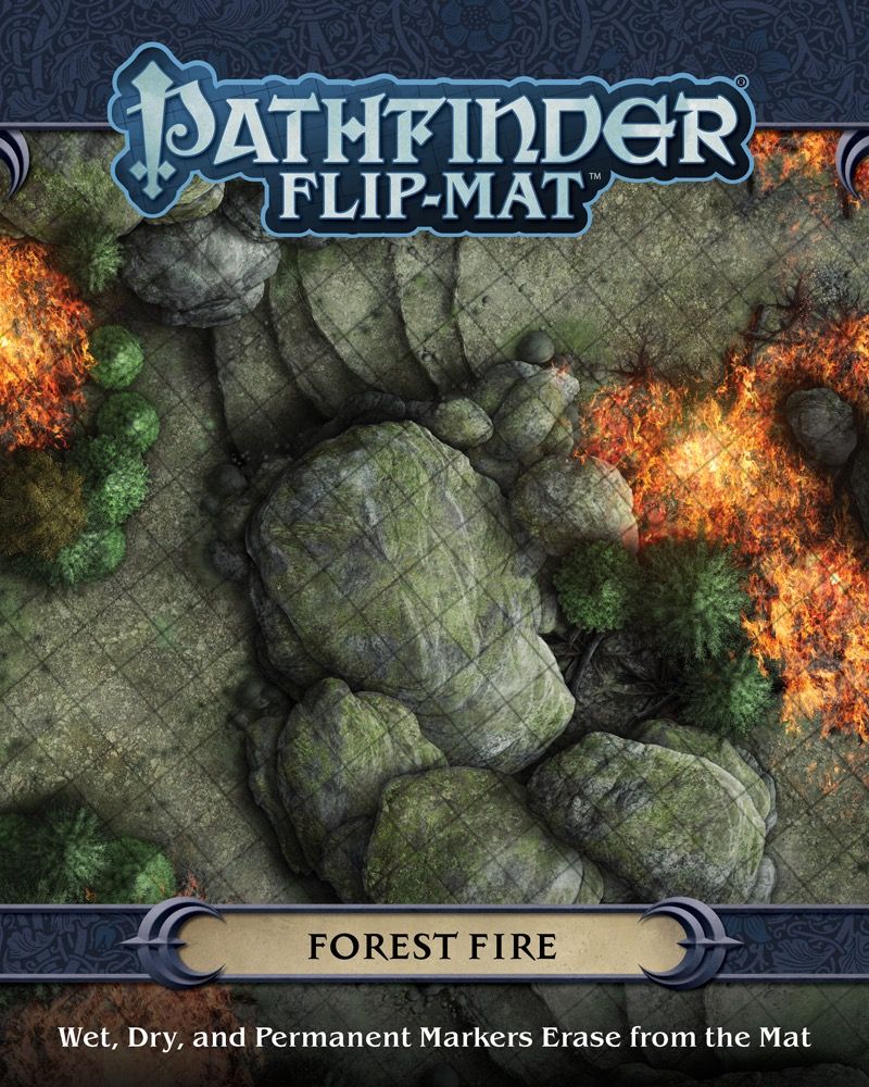 Pathfinder Accessories Flip Mat Forest Fire