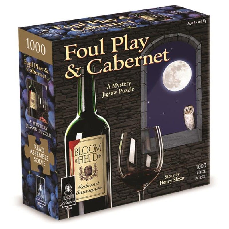 Murder Mystery Jigsaw Puzzles Foul Play & Cabernet