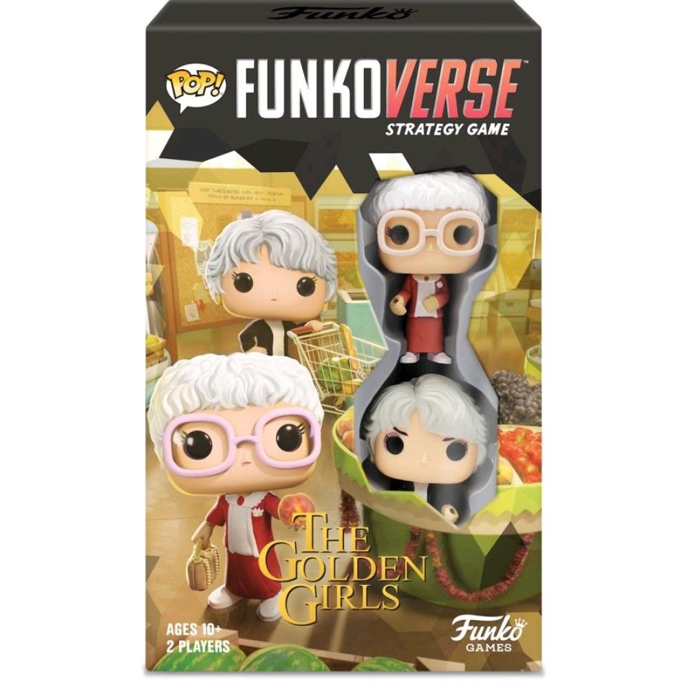 Funkoverse - Golden Girls 101 2 -Pack Expandalone Strategy Board Game