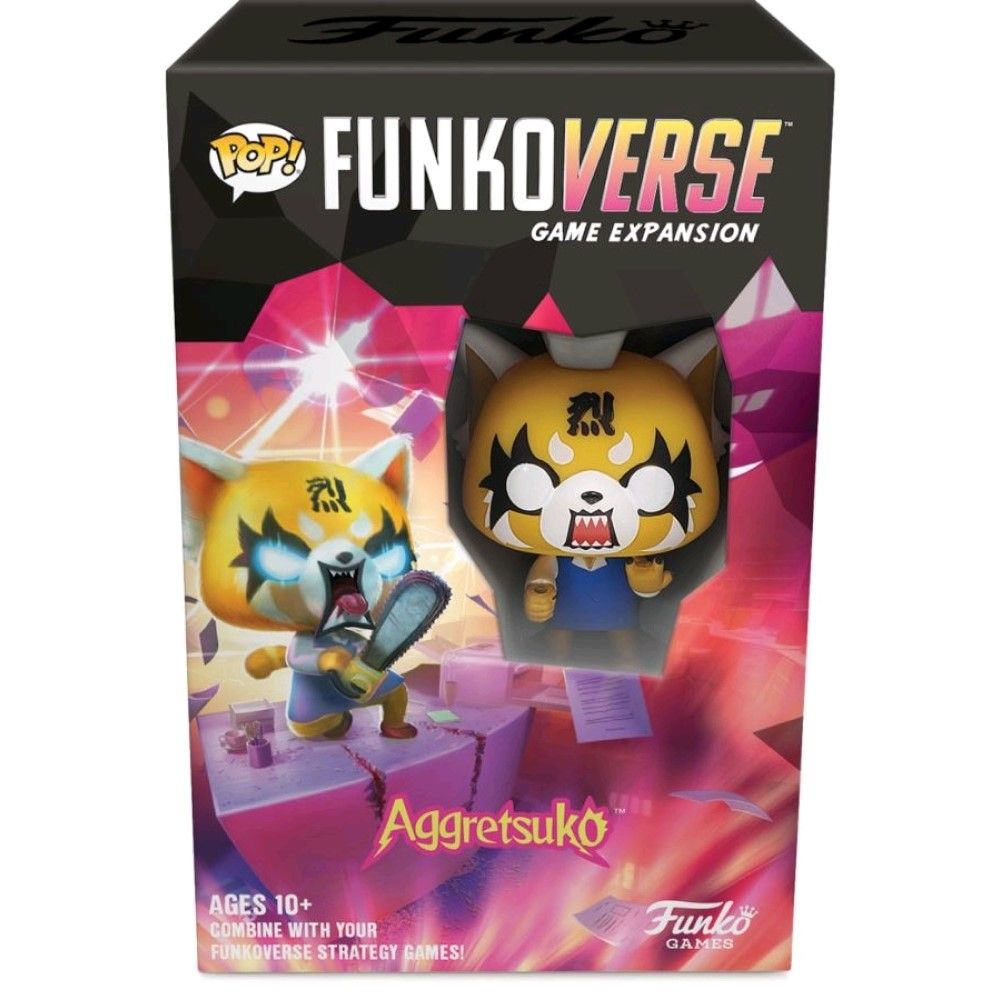 Funkoverse - Aggretsuko 100 1 -Pack Expandalone Strategy Board Game